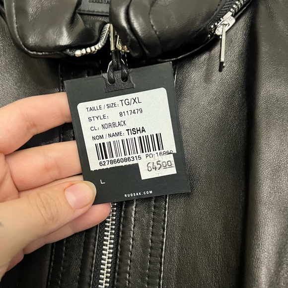 Rudsak Leather biker jacket(never worn) - Picture 5 of 10
